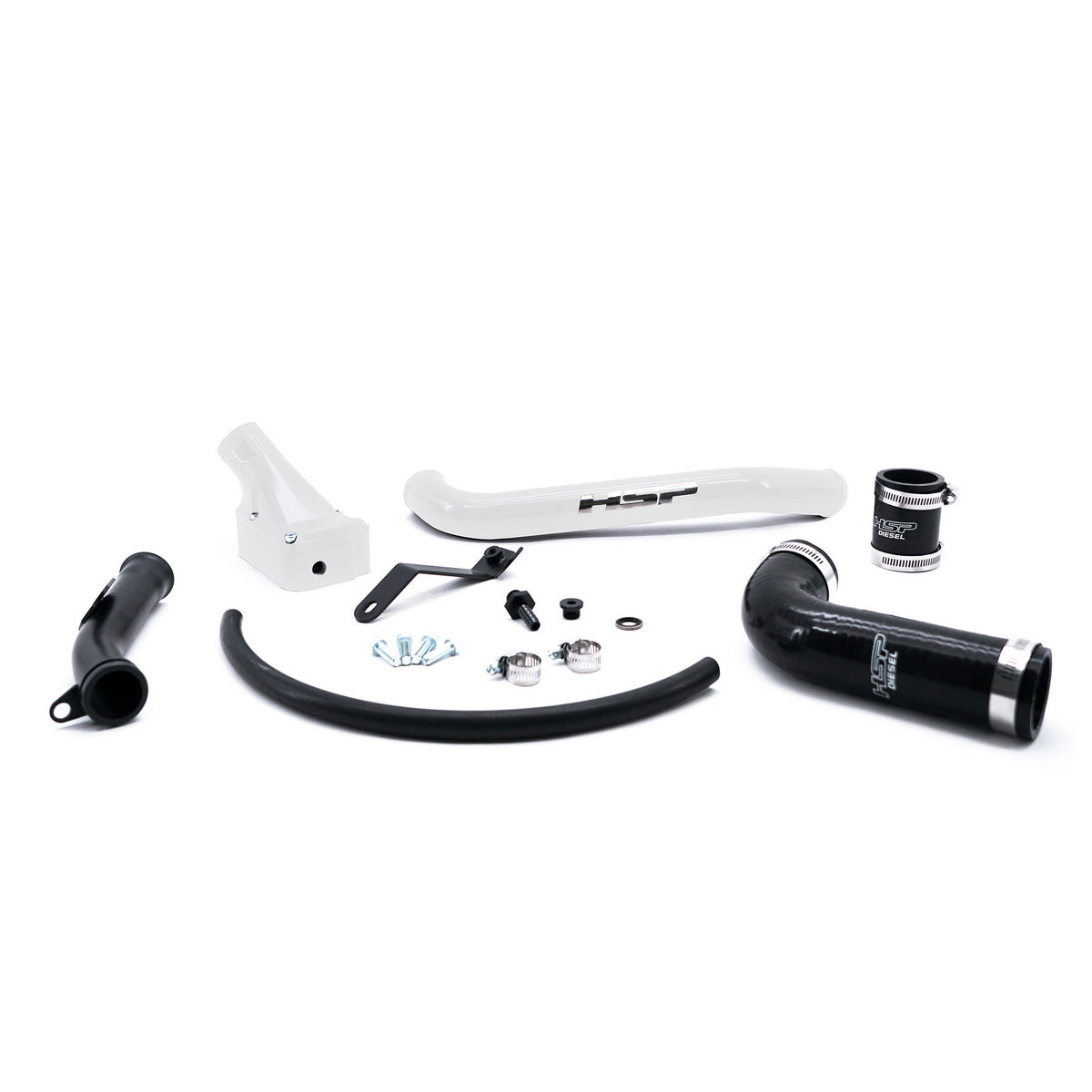 HSP Diesel 2006-2010 Silverado Sierra 2500/3500 Billet Forward Facing Thermostat Housing Kit