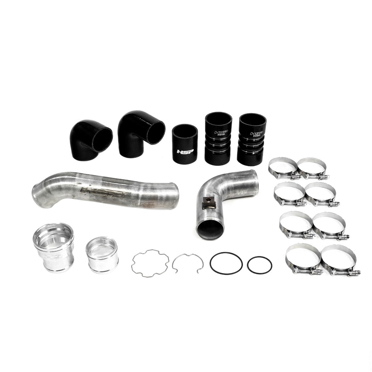 HSP Diesel Intercooler Bundle Kit For 2011-2022 Ford Powerstroke F250 350 6.7L