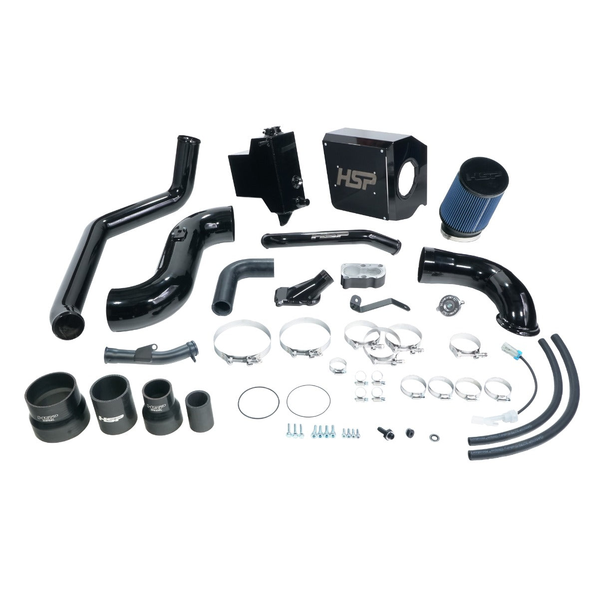 HSP Diesel Deluxe No Bridge Cold Side Bundle Kit For 2007.5-2010 Chevrolet GMC