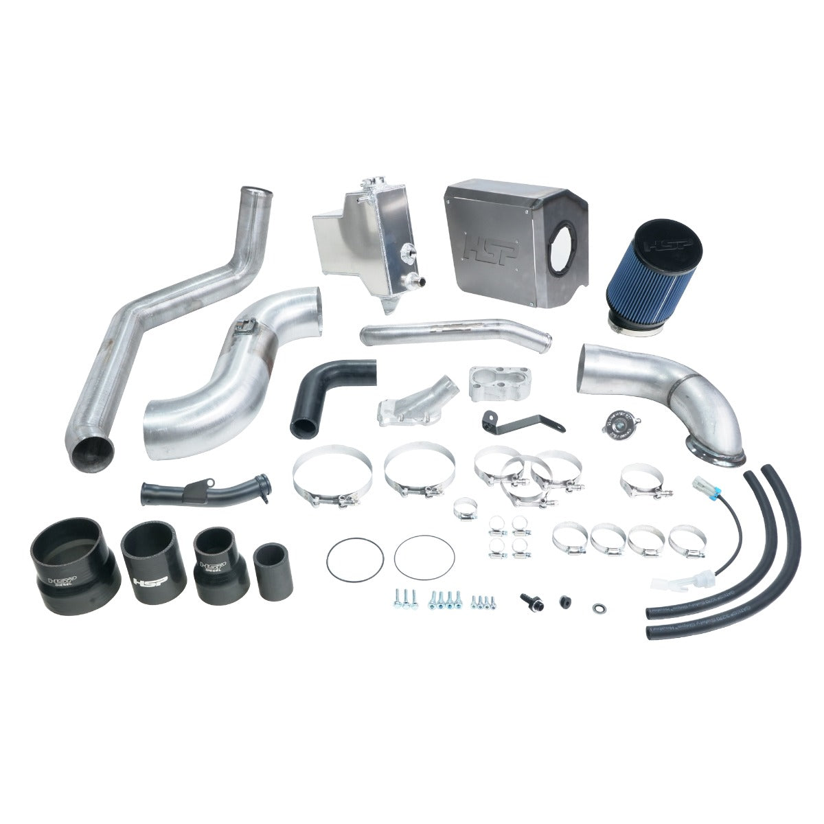 HSP Diesel Deluxe No Bridge Cold Side Bundle Kit For 2007.5-2010 Chevrolet GMC