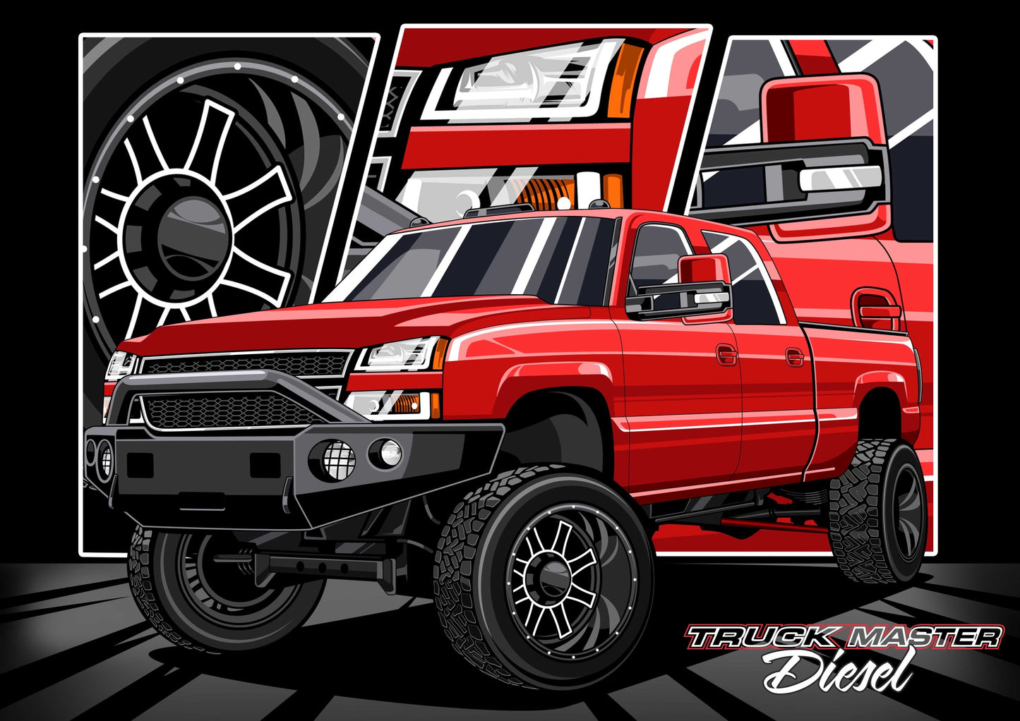 Autographed Truck Master Cards