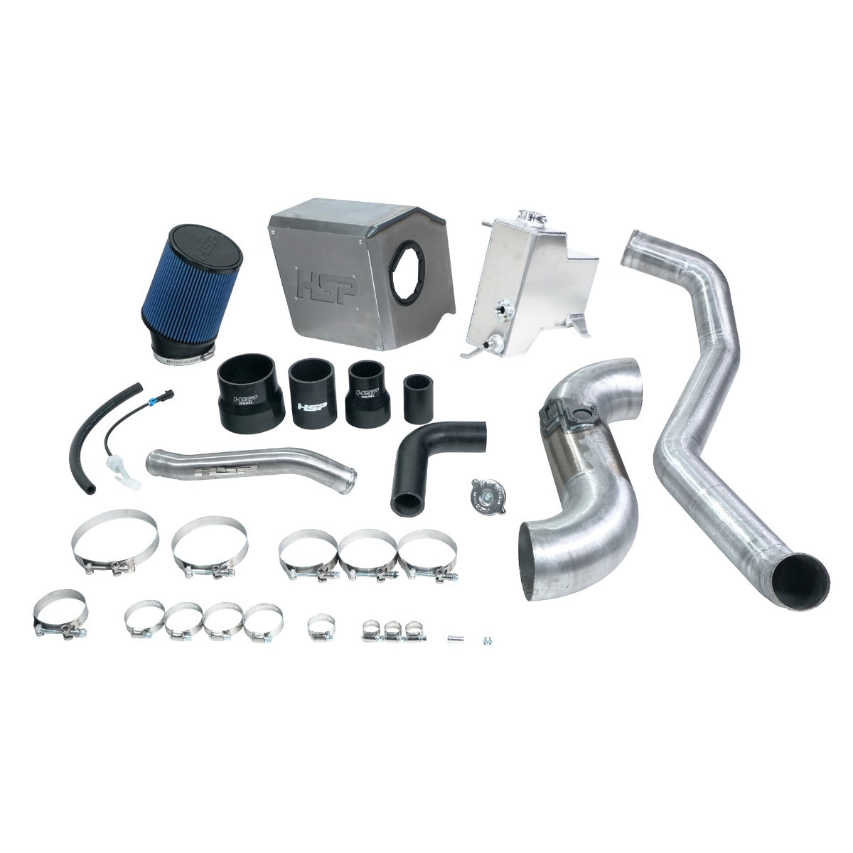 HSP Diesel Deluxe No Bridge Cold Side Bundle Kit For 2013-2014 Chevrolet GMC