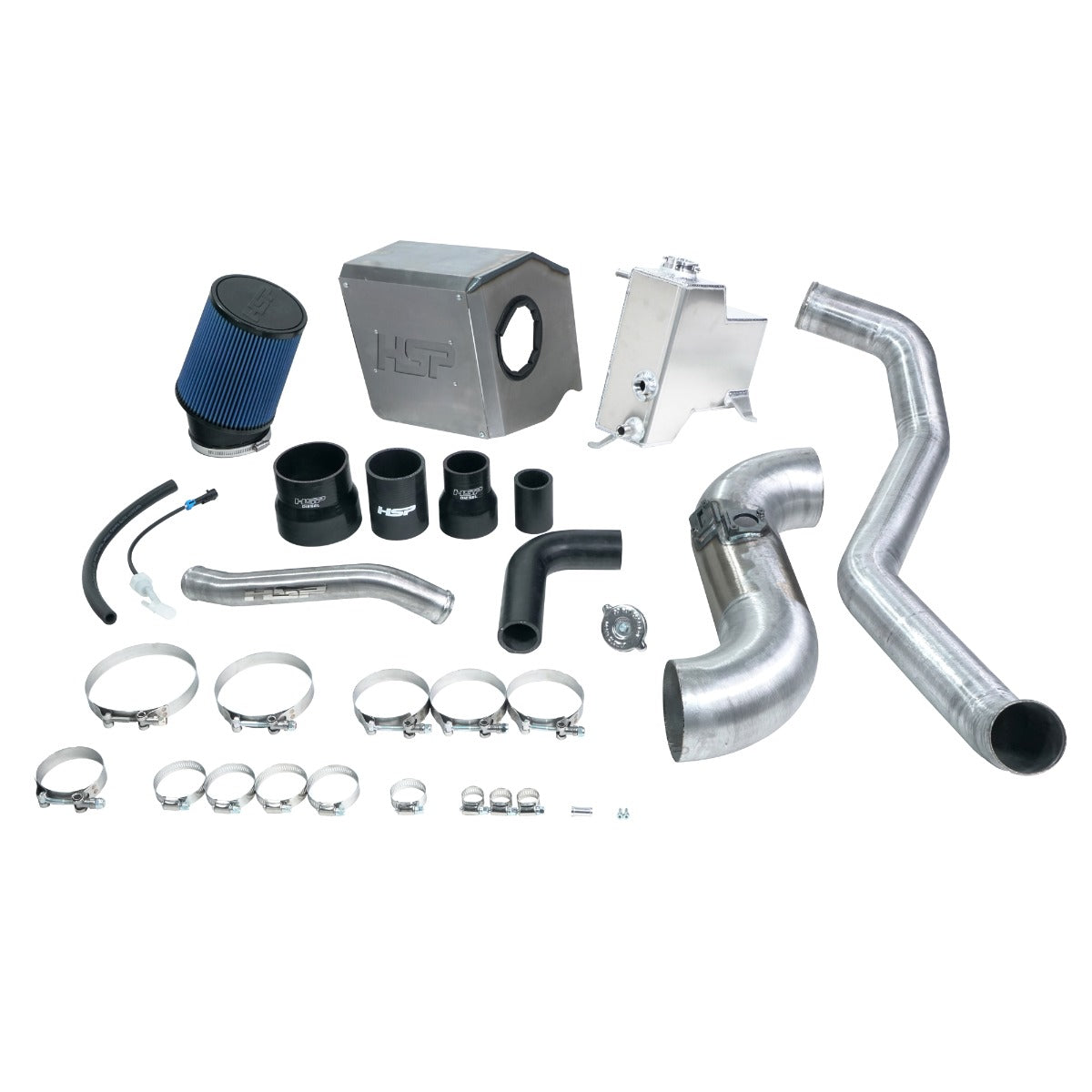 HSP Diesel Deluxe No Bridge Cold Side Bundle Kit For 2013-2014 Chevrolet GMC