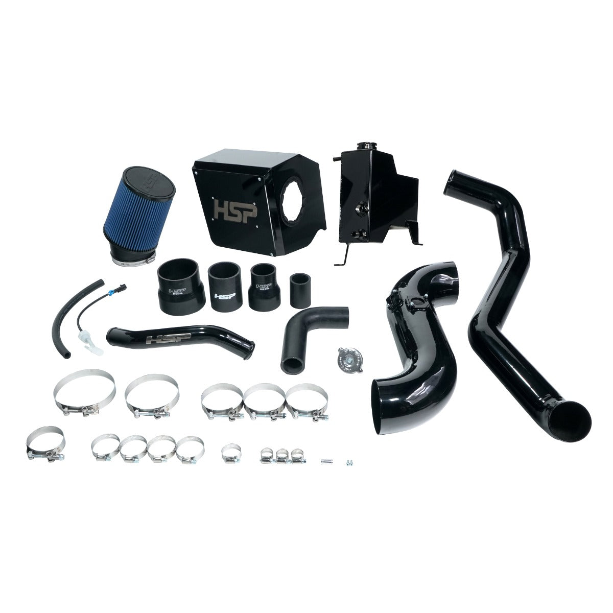 HSP Diesel Deluxe No Bridge Cold Side Bundle Kit For 2015-2016 Chevrolet GMC