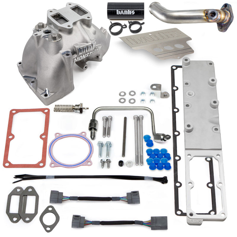 Banks Power 13-18 Ram 3500/4500/5500 6.7L Diesel Monster-Ram Intake System w/Fuel Line - Natural