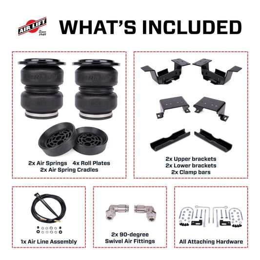 Air Lift 24-25 Chevy Silverado 2500HD ZR2 4WD LoadLifter 5000 Ultimate w/ Air Spring Cradle