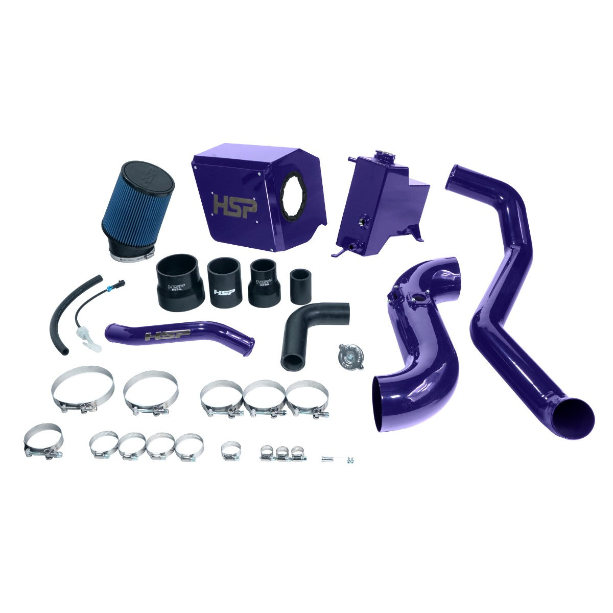 HSP Diesel Deluxe No Bridge Cold Side Bundle Kit For 2013-2014 Chevrolet GMC