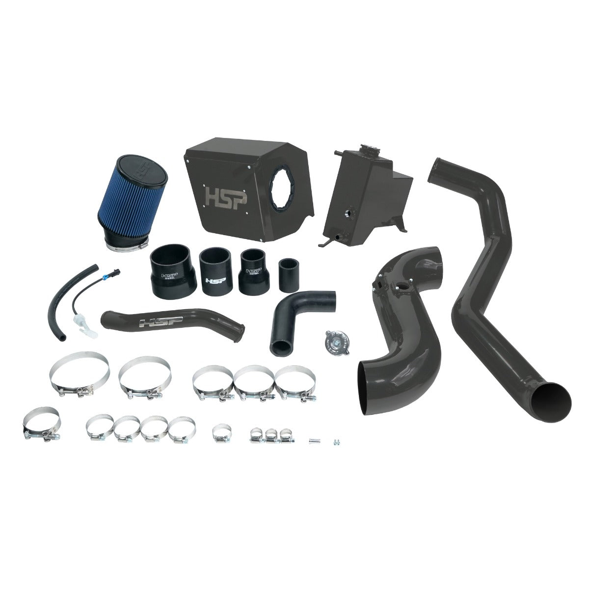 HSP Diesel Deluxe No Bridge Cold Side Bundle Kit For 2013-2014 Chevrolet GMC