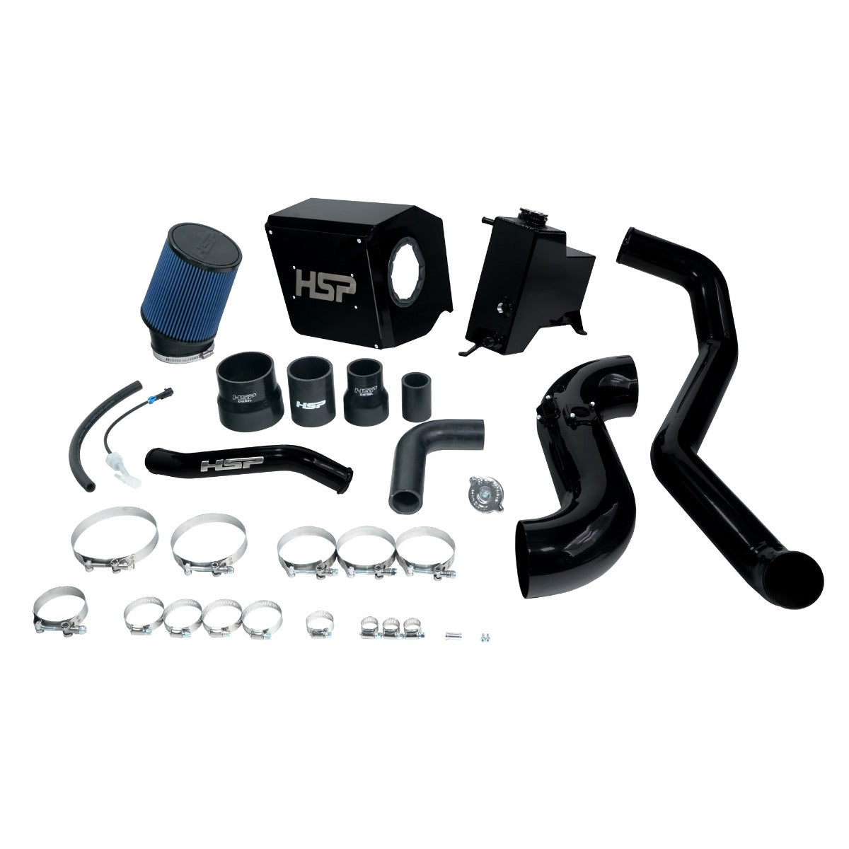 HSP Diesel Deluxe No Bridge Cold Side Bundle Kit For 2013-2014 Chevrolet GMC
