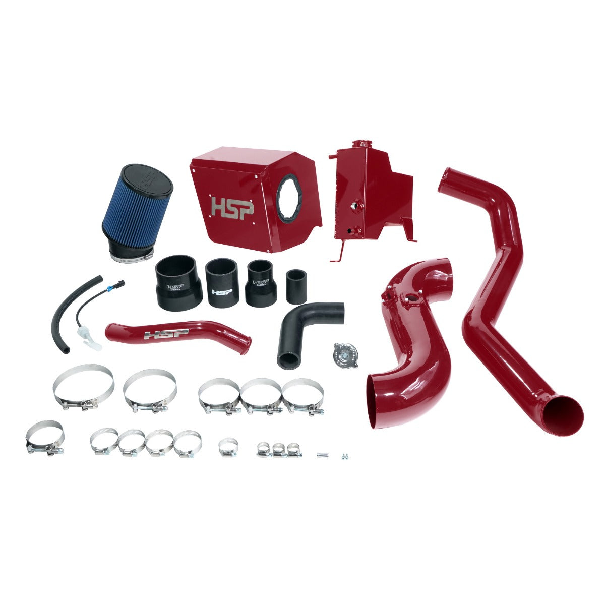 HSP Diesel Deluxe No Bridge Cold Side Bundle Kit For 2015-2016 Chevrolet GMC