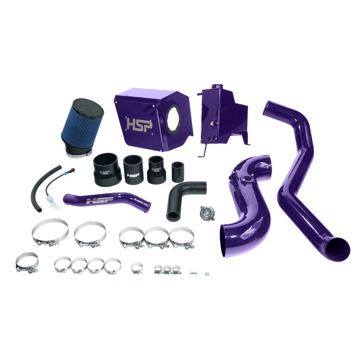 HSP Diesel Deluxe No Bridge Cold Side Bundle Kit For 2015-2016 Chevrolet GMC