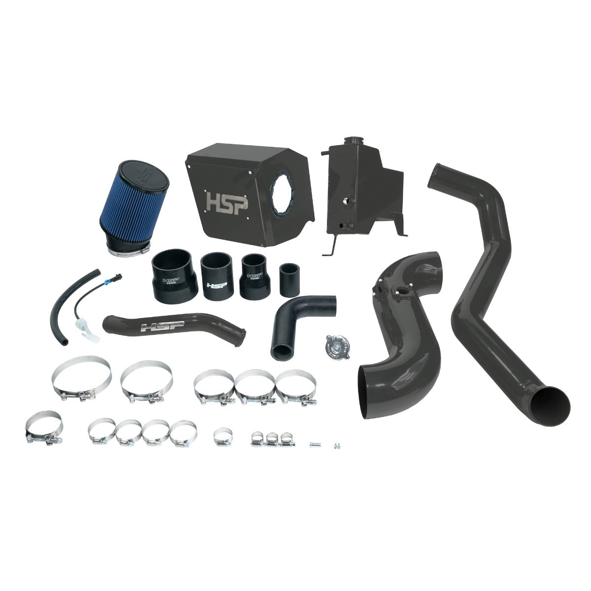 HSP Diesel Deluxe No Bridge Cold Side Bundle Kit For 2015-2016 Chevrolet GMC