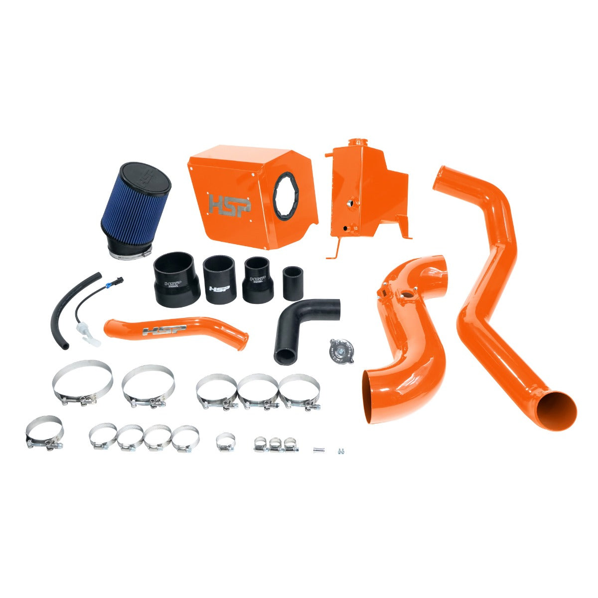 HSP Diesel Deluxe No Bridge Cold Side Bundle Kit For 2015-2016 Chevrolet GMC