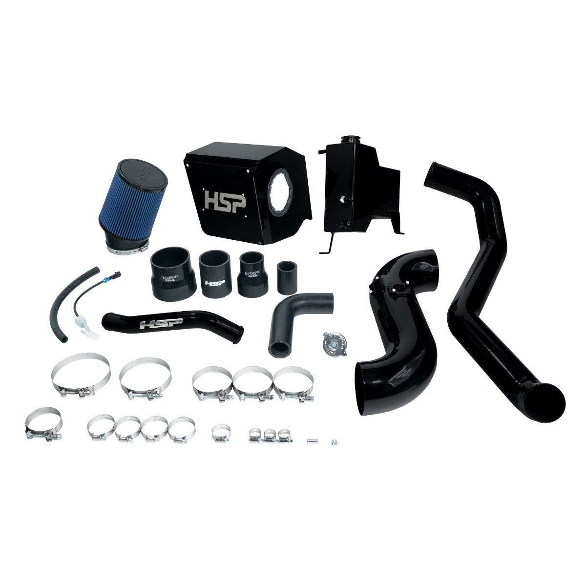 HSP Diesel Deluxe No Bridge Cold Side Bundle Kit For 2015-2016 Chevrolet GMC