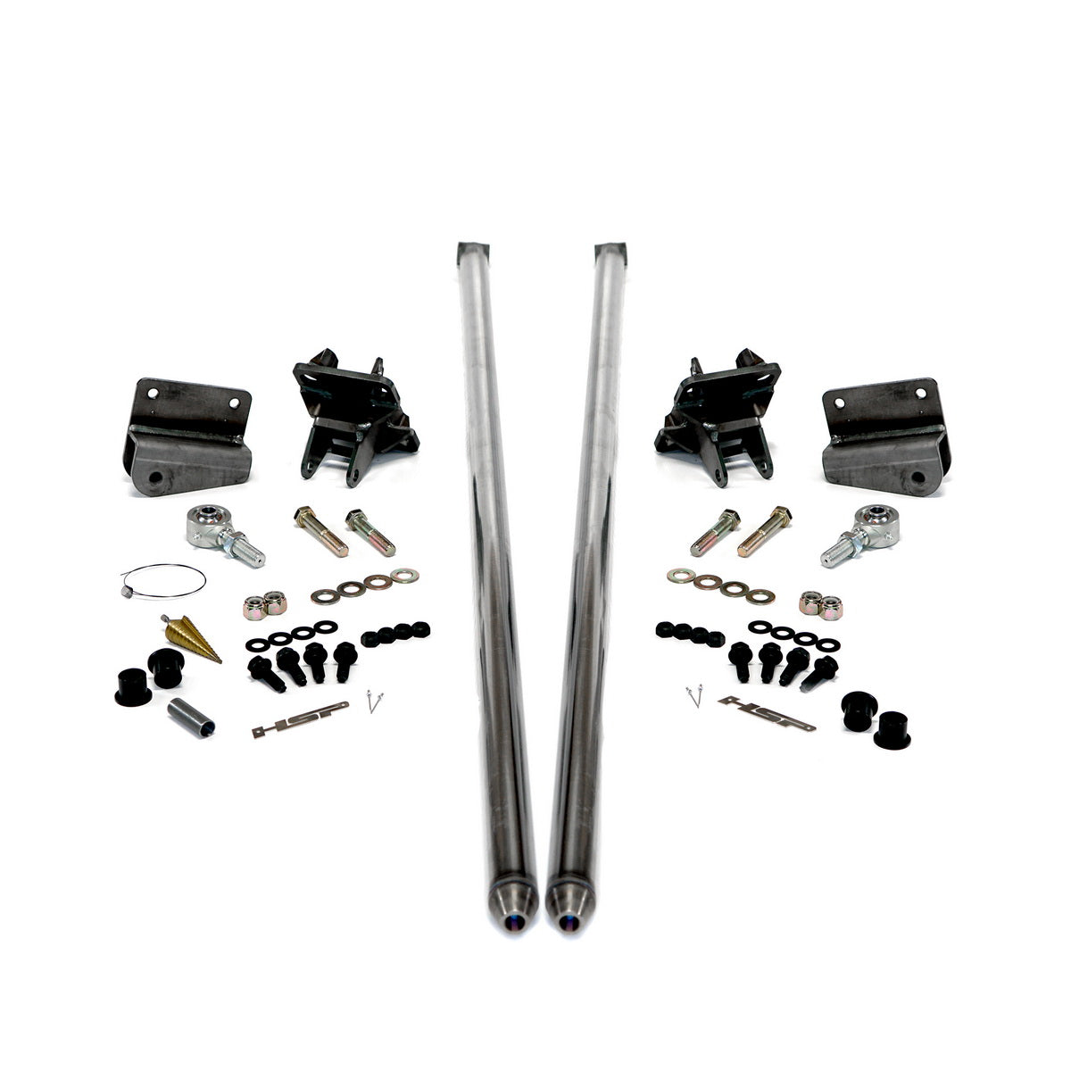 HSP Diesel 2011 2019 Silverado Sierra 2500/3500 58 inch Bolt On Traction Bars 4 Inch Axle Diameter