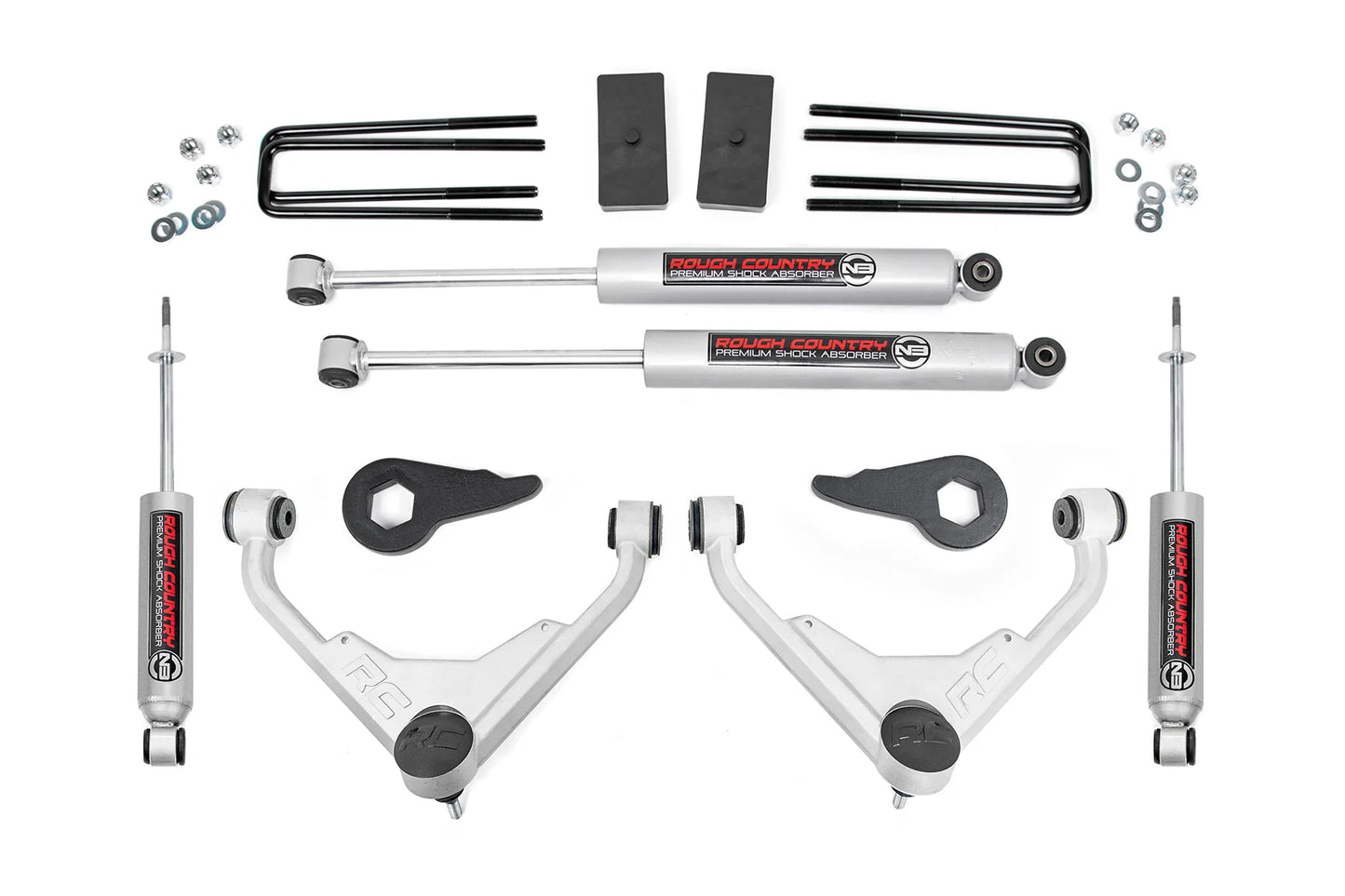 3 Inch Lift Kit
Chevy/GMC Sierra/Silverado 2500 HD Suburban/Yukon XL 2500 (01-10)