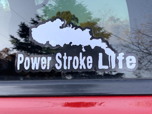 Power Stroke Life Decal
