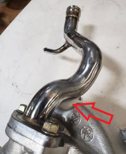 PPE 01-05 Duramax Coolant Bypass Tube Water Pump to Thermostat Housing