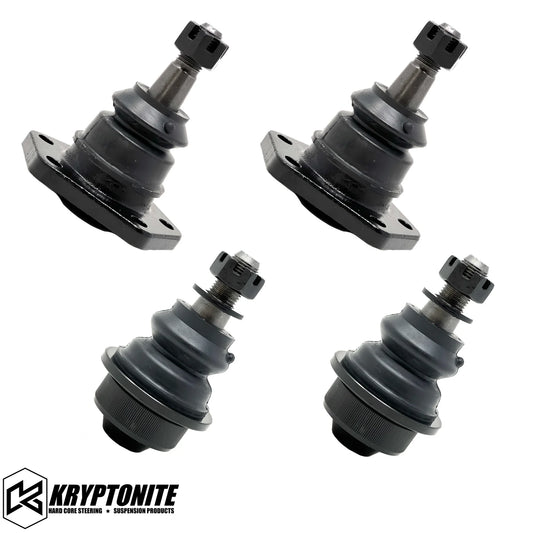 KRYPTONITE UPPER AND LOWER BALL JOINT PACKAGE DEAL (For Aftermarket Control Arms) 2001-2010