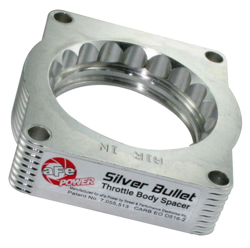 aFe Silver Bullet Throttle Body Spacers TBS Dodge Trucks 94-01 V8-5.2/5.9L