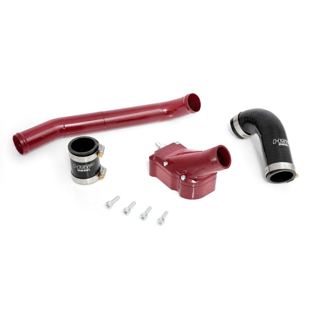 HSP Diesel Billet Thermostat Housing Kit W/Coolant Return for 06-10 Chevrolet/GMC Duramax LBZ/LMM