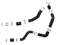 aFe BladeRunner Black 3in Aluminum Charge Pipe Kit 20-21 GM Diesel Trucks V8-6.6L (td) L5P