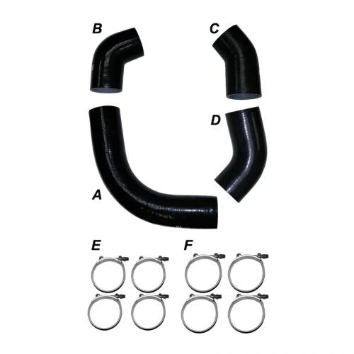 PPE Silicone Hose Kit for Intercooler 01-16 6.6L GM Duramax