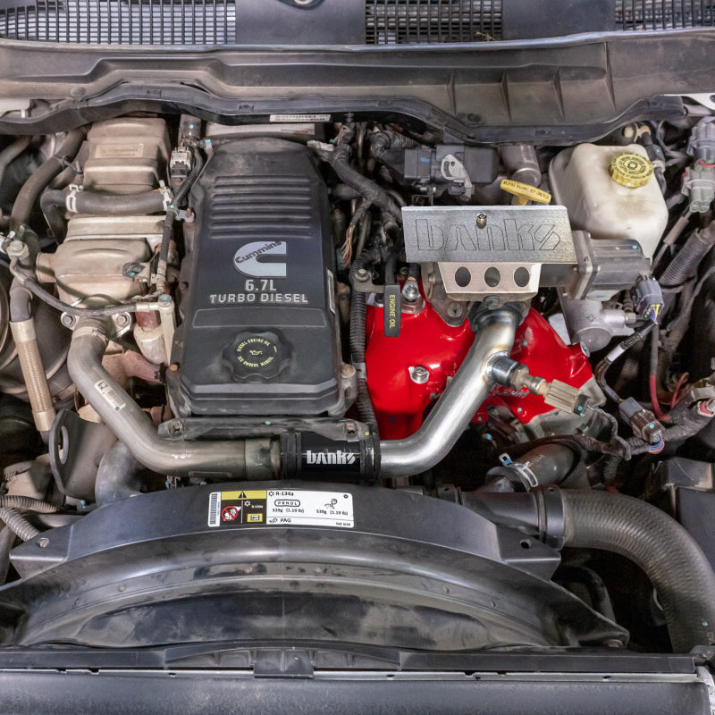 Banks Power 13-18 Ram 3500/4500/5500 6.7L Diesel Monster-Ram Intake System w/Fuel Line - Natural