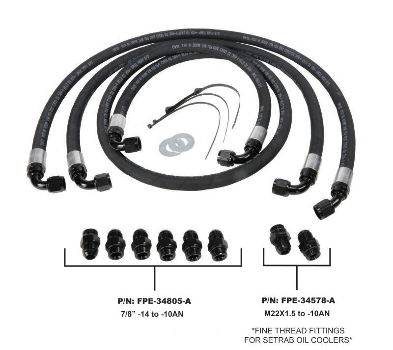 Fleece Performance 06-10 GM Duramax 6.6L LBZ/LMM Allison Transmission Cooler Lines