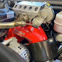 Banks Power 13-18 Ram 6.7L Diesel Monster-Ram Intake System Gen-2 w/Fuel Line - Red w/Heater System