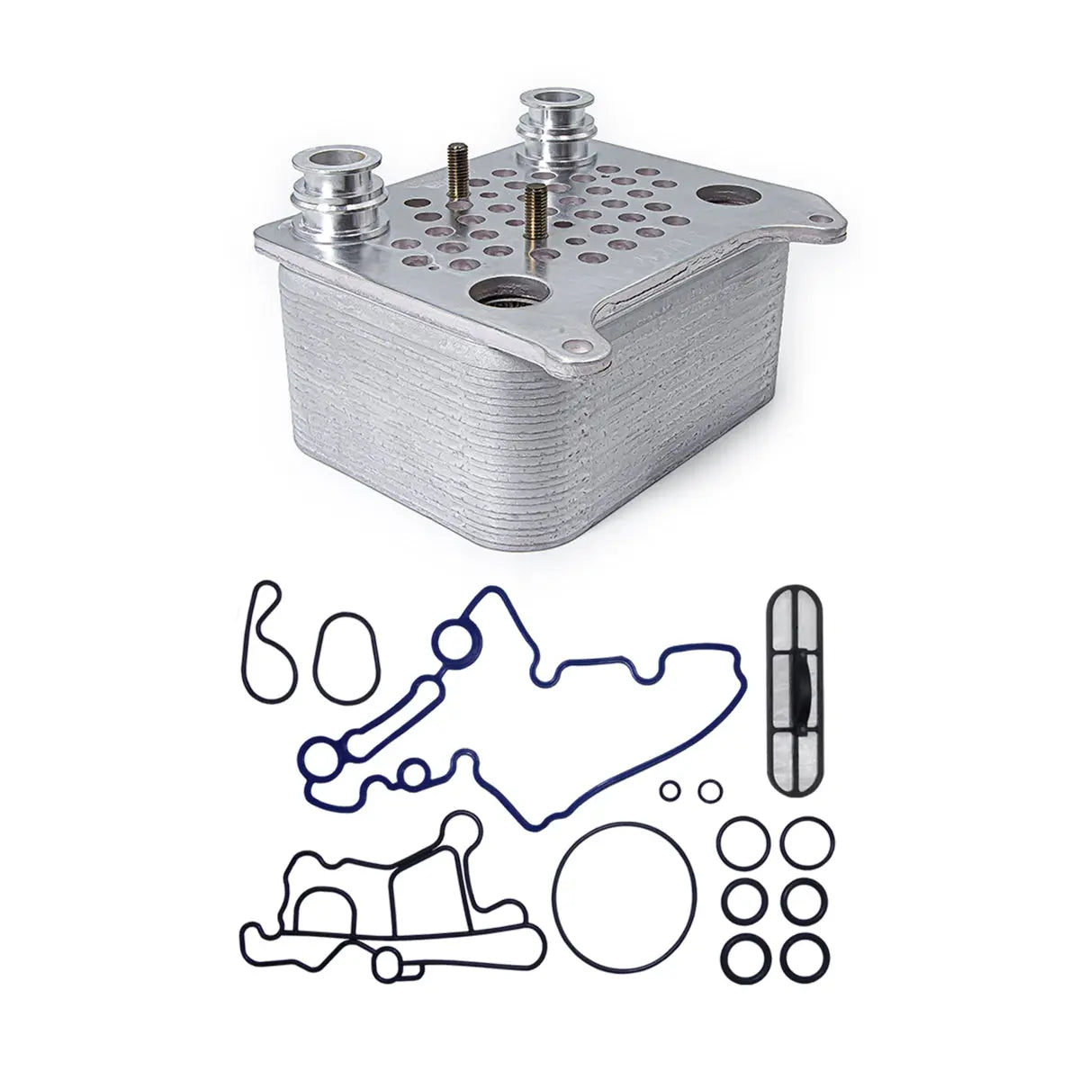 2003-2007 Ford 6.0L PPE Heavy-duty Replacement Oil Cooler With Gasket Kit