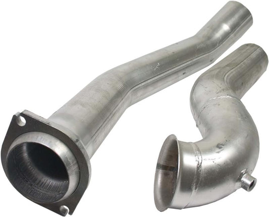 BD Diesel Turbo Downpipe Kit - S400 4in Aluminized Full Marmon