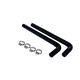 Fleece Performance 99-02 Dodge 2500/3500 Cummins 5.9L Heater Feed and Return Hose Kit