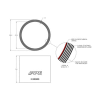 3.0" x 3.0" L Performance Silicone Coupler