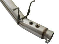 aFe LARGE BORE HD 5in 409-SS DPF-Back Exhaust w/Polished Tip 2017 GM Duramax V8-6.6L (td) L5P