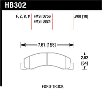 Hawk LTS Street Brake Pads