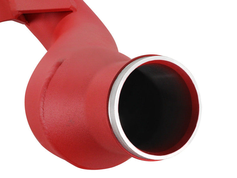aFe BladeRunner Intercooler Tube Hot Side 3in Ram 1500 14-15 EcoDiesel V6-3.0L (td) - Red