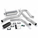 Git-Kit Bundle Power System W/Single Exit Exhaust Black Tip 99 Ford 7.3L Truck W/Catalytic Converter Banks Power