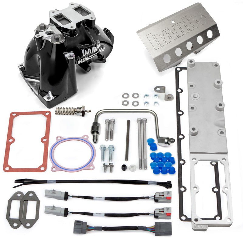 Banks Power 13-18 Ram 6.7L Monster-Ram Intake System Gen-2 w/Fuel Line - Black w/Heater System