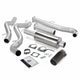 Monster Exhaust System Single Exit Black Tip 01-04 Chevy 6.6L EC/CCLB Banks Power