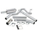 Monster Exhaust System Single Exit Chrome Round Tip 98-02 Dodge 5.9L Standard Cab Banks Power