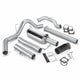 Monster Exhaust System Single Exit Black Round Tip 03-04 Dodge 5.9L CCLB No Catalytic Converter Banks Power