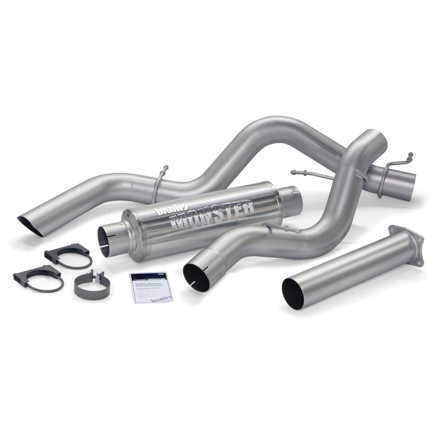 Monster Sport Exhaust System 01-05 Chevy 6.6L SCLB Banks Power