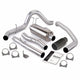 Monster Exhaust System Single Exit Black Round Tip 03-07 Ford 6.0L ECSB Banks Power