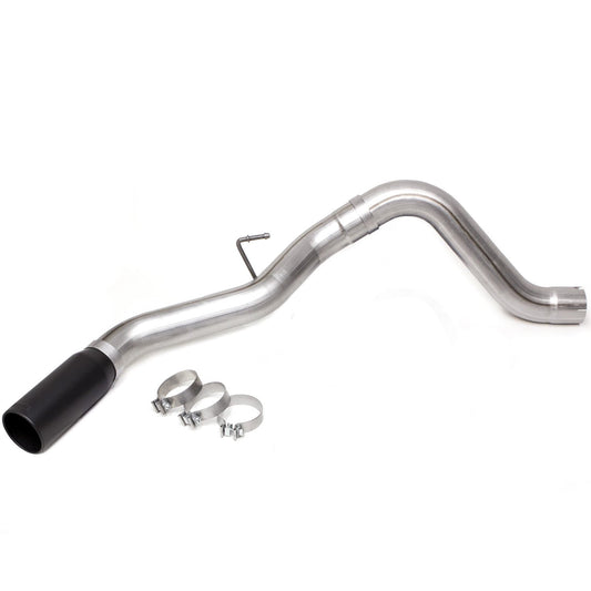 Monster Exhaust System Single Exit Black Tip 13-18 Ram 6.7L CCSB Banks Power