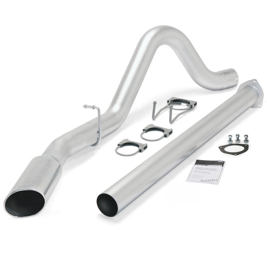 Monster Exhaust System Single Exit Chrome Tip 11-14 Ford 6.7L F250/F350/450 CCSB-CCLB Banks Power