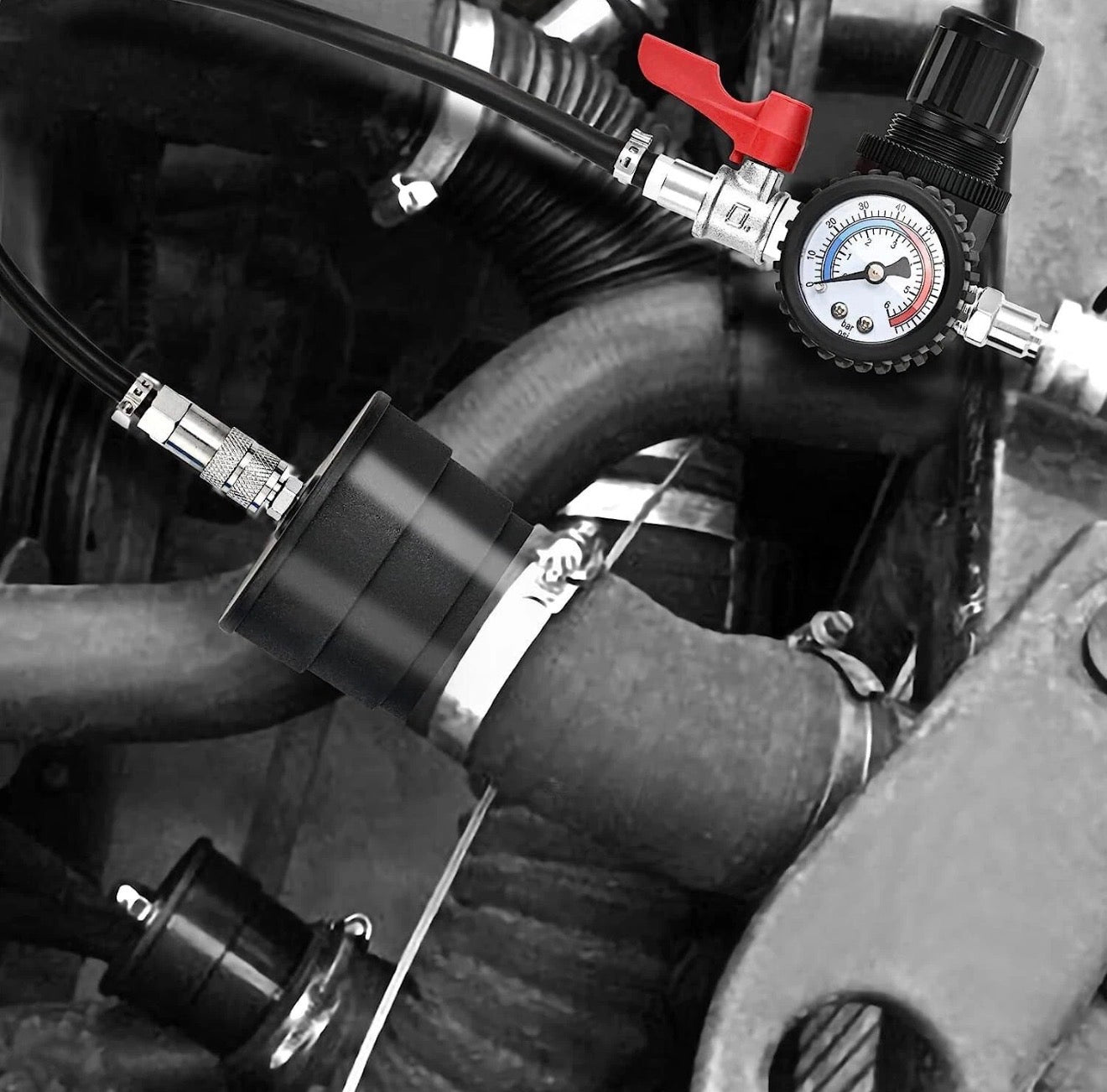 9 Pcs Turbo Boost Leak Tester Tool