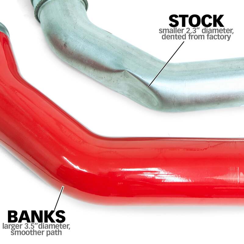 Banks Power 13-18 Ram 6.7L Diesel Boost Tube System - Raw Tubes (Driver Side)