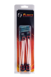 Fleece Performance 17-22 GM 2500/3500 Duramax Replacement Fuel Injector Connector w/Pigtail (4 Pack)