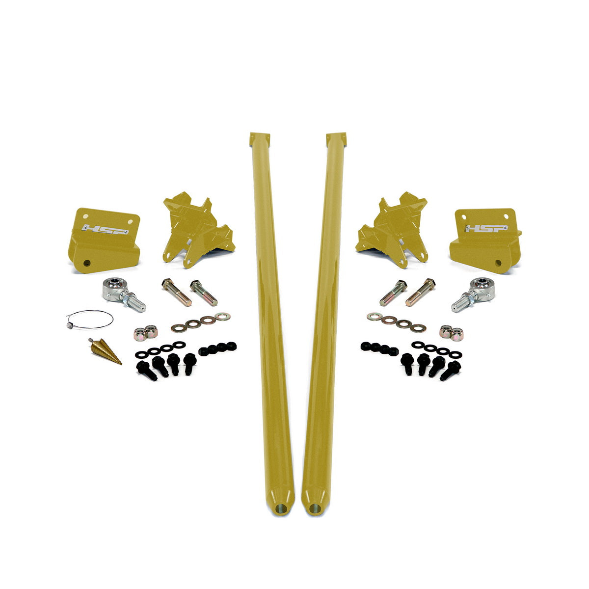 HSP Diesel 2011-2016 Chevrolet / GMC 58 Inch Bolt On Traction Bars 4 Inch Axle Diameter